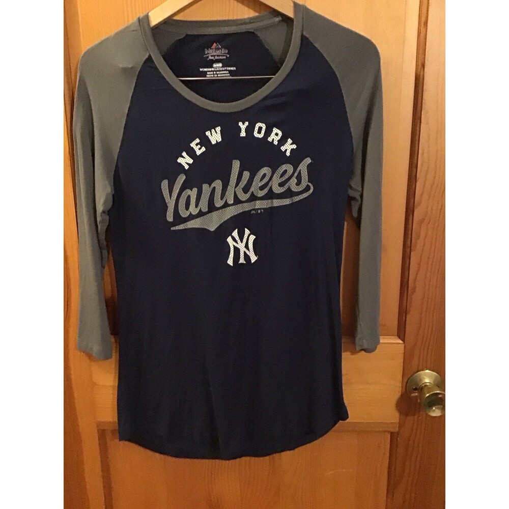 New York Yankees Majestic Ringer T-Shirt